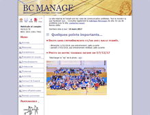 Tablet Screenshot of bcmanage.be